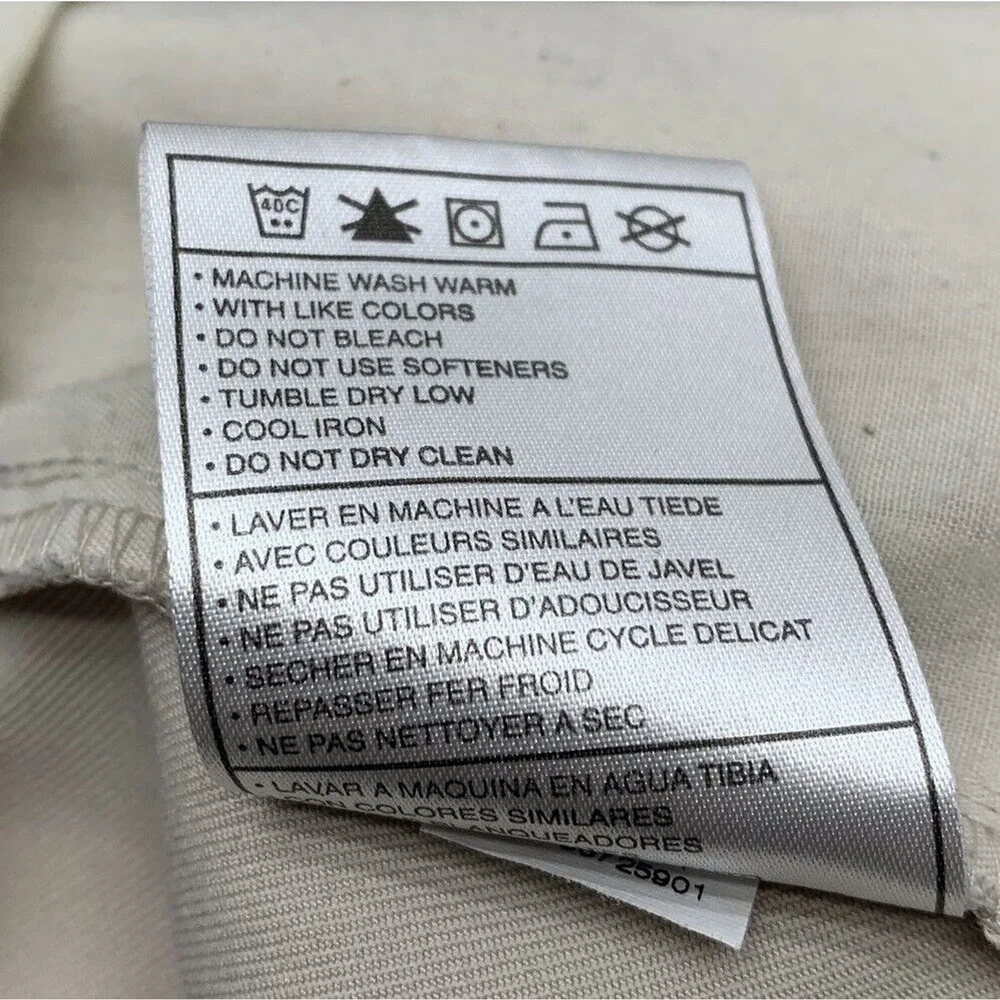 Nike Golf Chino Pants‎ Mens 38x32 Mid Rise Pleated Khaki Sports Dry Wicking Dad